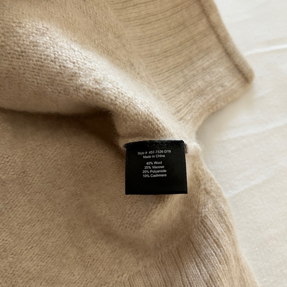 Jenni Kayne Everyday Sweater, Oatmeal XS - Picture 7 of 7